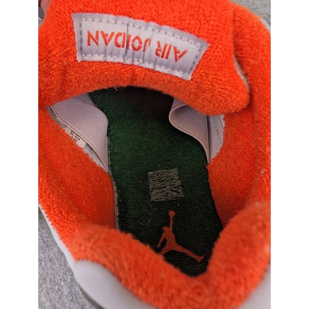 Nike Air Jordan 5 Low GS 5.5Y Womens 7 Miami Hurricanes FQ1293-018 - Picture 10 of 15